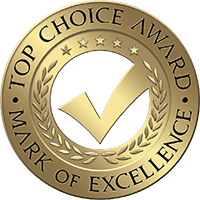 Top Choice Mark of Excellence logo 